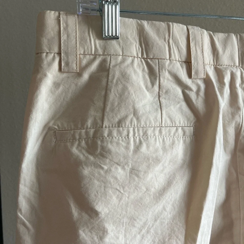 NWT NANUSHKA | GINI - Heavy Poplin High Rise Tailored Pants - Creme | Size Large